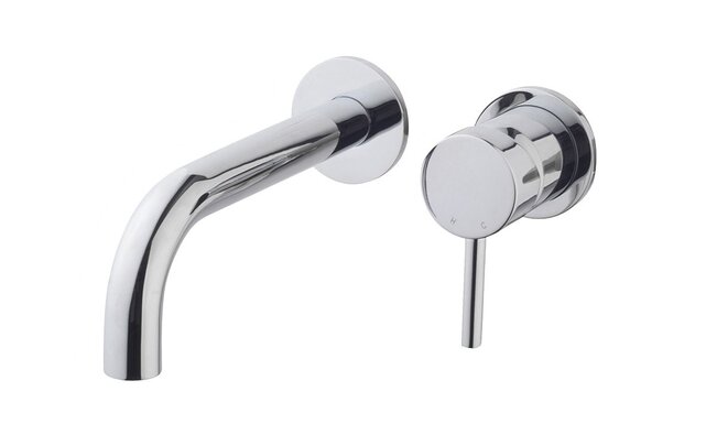 Wiesbaden Inbouw wastafelkraan Caral Twenty Afbouwdeel Chroom - 29.4151