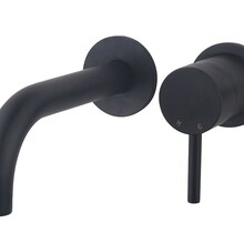 Wiesbaden Inbouw wastafelkraan Caral Twenty Afbouwdeel Mat Zwart - 29.2151