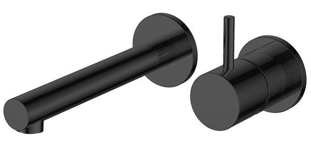 Wiesbaden inbouw wastafelkraan Style Mat Zwart eenhendel - 29.1631 Wiesbaden inbouw wastafelkraan Style Mat Zwart eenhendel - 29.1631