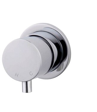 Wiesbaden Wiesbaden Caral inbouw-weg douchemengkraan Chroom - 29.4113