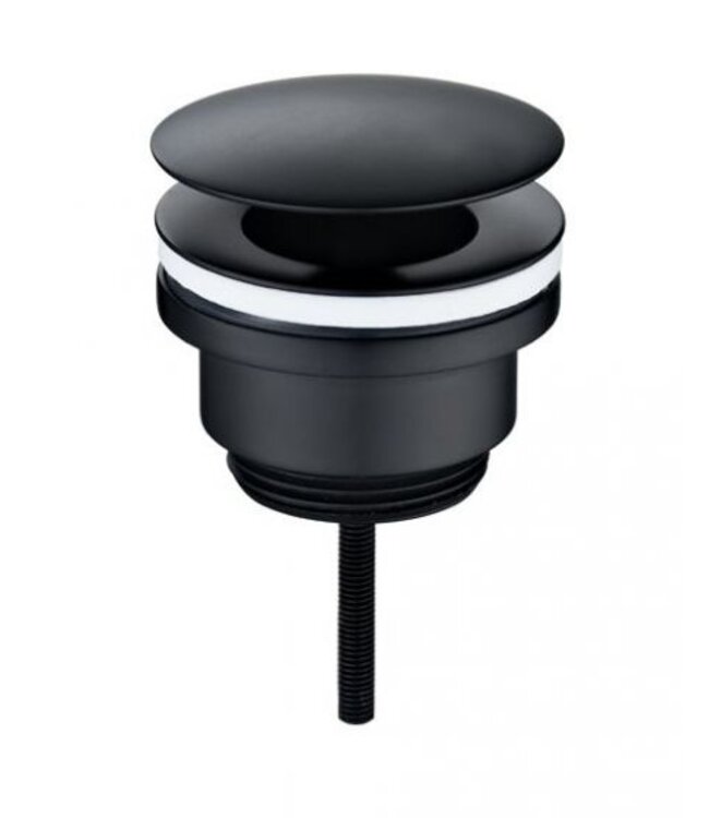 SANI-SUPPLY Parro Mini Toilet Fonteinset Victoria Zwart met Handdoekhouder hardsteen waskom 40x22x8cm