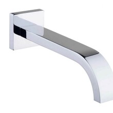 Wiesbaden Rombo inbouw-uitloop 25cm Vierkant chroom - 29.4015