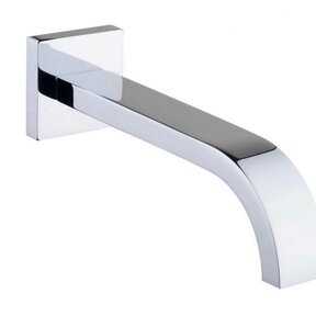 Wiesbaden Rombo inbouw-uitloop 25cm Vierkant chroom - 29.4015