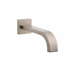 Wiesbaden Rombo inbouw-uitloop 22 cm Vierkant Geborsteld Staal - 29.3997