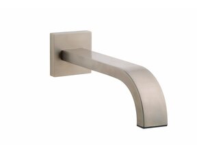 Wiesbaden Rombo inbouw-uitloop 22 cm Vierkant Geborsteld Staal - 29.3997