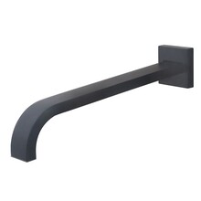 Wiesbaden Rombo inbouw-uitloop 30 cm Vierkant Mat Zwart - 29.2016