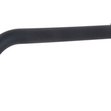 Wiesbaden Slim 18mm Uitloop Mat Zwart 25cm 1/2" Rond - 29.2031