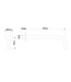 Wiesbaden Slim 18mm Uitloop Chroom 25cm 1/2" Rond - 29.4031