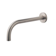 Wiesbaden Slim 18mm Uitloop Geborsteld Staal 20cm 1/2" Rond - 29.4035