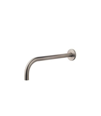 Wiesbaden Wiesbaden Slim 18mm Uitloop Geborsteld Staal 25cm 1/2" Rond - 29.4036