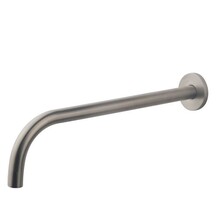 Wiesbaden Slim 18mm Uitloop Geborsteld Staal 30cm 1/2" Rond - 29.4037