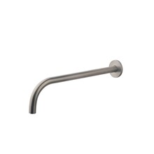 Wiesbaden Slim 18mm Uitloop Geborsteld Staal 30cm 1/2" Rond - 29.4037