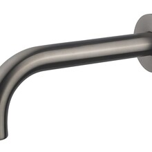 Wiesbaden Caral Inbouw Uitloop Gunmetal 20cm Rond 1/2" - 29.7984