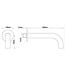 Wiesbaden Caral Inbouw Uitloop Gunmetal 20cm Rond 1/2" - 29.7984