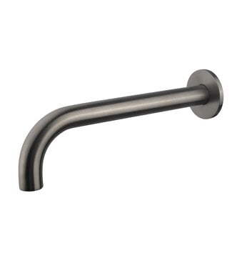 Wiesbaden Wiesbaden Caral Inbouw Uitloop Gunmetal 25cm Rond 1/2" - 29.7985