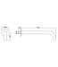 Wiesbaden Caral Inbouw Uitloop Gunmetal 30cm Rond 1/2" - 29.7946