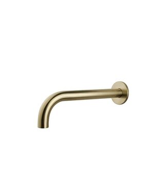 Wiesbaden Wiesbaden Caral Inbouw Uitloop Geborsteld Messing 30cm Rond 1/2" - 29.5946