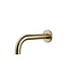Wiesbaden Caral Inbouw Uitloop Geborsteld Messing 25cm Rond 1/2" - 29.5945
