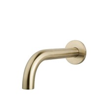 Wiesbaden Caral Inbouw Uitloop Geborsteld Messing 20cm Rond 1/2" - 29.5944