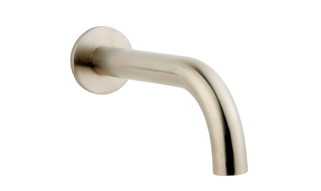 Wiesbaden Caral Inbouw Uitloop Geborsteld Staal 20cm Rond 1/2" - 29.3994