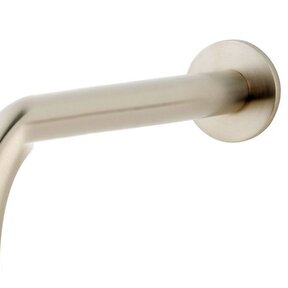 Wiesbaden Caral Inbouw Uitloop Geborsteld Staal 25cm Rond 1/2" - 29.3947