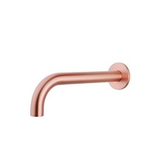 Wiesbaden Caral Inbouw Uitloop Geborsteld koper 25cm Rond 1/2" - 29.6945