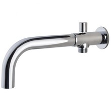 Wiesbaden Caral Inbouw baduitloop met omstel Chroom 23cm - 29.4060