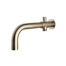 Wiesbaden Caral Inbouw baduitloop met omstel Geborsteld Staal 23cm - 29.4061