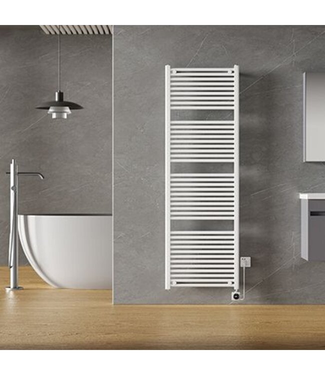 Elara elektrische radiator Smart WiFi 180x60cm Wit 1000 Watt