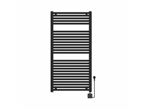 Wiesbaden Elara elektrische radiator Smart WiFi 118x60cm Mat Zwart 700 Watt