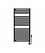 Elara elektrische radiator Smart WiFi 118x60cm Mat Zwart 700 Watt
