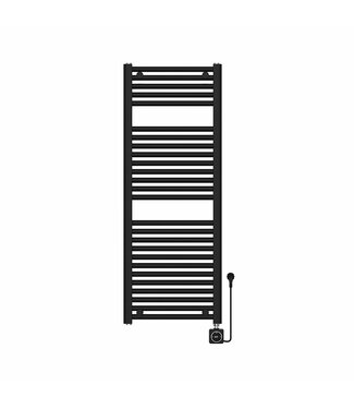 Wiesbaden Elara elektrische radiator Smart WiFi 118x45cm Mat Zwart 700 Watt