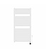 Elara elektrische radiator Smart WiFi 118x60cm Wit 700 Watt