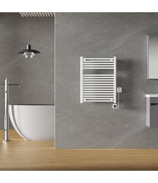 Elara elektrische radiator Smart WiFi 77x60cm Wit 400 Watt