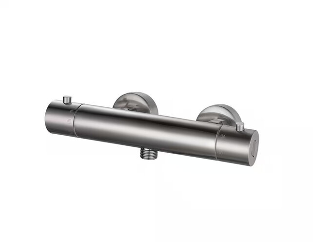 Xellanz Thermostatische Douchekraan Rio Geborsteld Staal 15-HoH - 29.3926