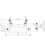 Xellanz Thermostatische Douchekraan Rio Chroom 15-HoH - 29.3921