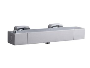 Wiesbaden Douchekraan Rombo Chroom thermostatische douchemengkraan 15-HoH - 29.3967