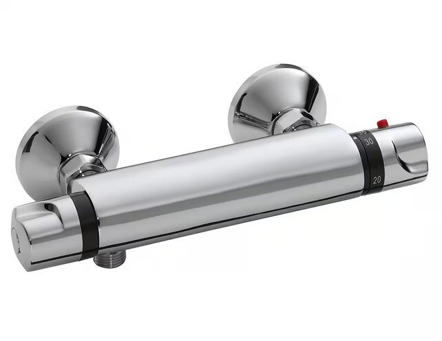 Xellanz Universele Thermostatische Douchekraan Chroom 15-HoH - 23.3605