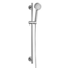 Douchestang Set Cadans Chroom glijstang 72cm met handdouche en Doucheslang - 29.3914