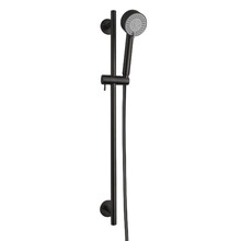 Douchestang Set Cadans Mat Zwart glijstang 72cm met handdouche en Doucheslang - 29.2914