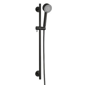 Douchestang Set Cadans Mat Zwart glijstang 72cm met handdouche en Doucheslang - 29.2914