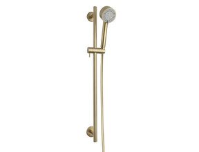 Douchestang Set Cadans Geborsteld Messing glijstang 72cm met handdouche en Doucheslang - 29.5914