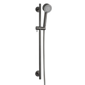 Douchestang Set Cadans Gunmetal glijstang 72cm met handdouche en Doucheslang - 29.7914