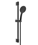 Douchestang Set Rain Mat Zwart glijstang 65cm met handdouche en Doucheslang - 29.3620