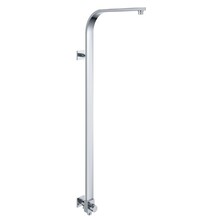 Douchestang Rombo Chroom voor hoofddouche met omstelknop - 29.3845