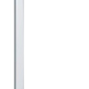 Douchestang Rombo Chroom voor hoofddouche met omstelknop - 29.3845