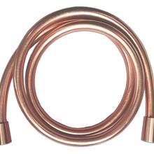 Doucheslang Smooth kunststof 150 cm Geborsteld koper - 30.6530