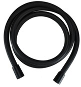 Doucheslang Smooth kunststof 150 cm Mat Zwart - 30.2530 Doucheslang Smooth kunststof 150 cm Mat Zwart - 30.2530