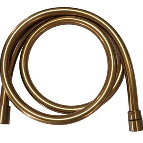 Doucheslang Smooth kunststof 150 cm Geborsteld koper Brons - 30.3534