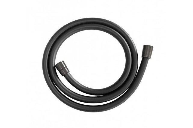 Doucheslang kunststof 150 cm mat zwart / Gunmetal - 30.3517 Doucheslang kunststof 150 cm mat zwart / Gunmetal - 30.3517